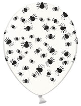 Hämähäkit ilmapallo läpikuultava 30 cm 6 kpl/pss