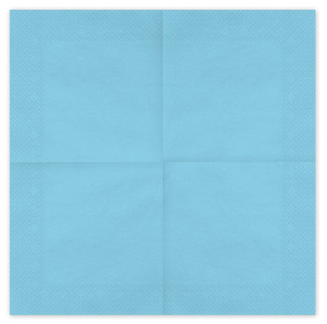 Lautasliina vaaleansininen, 33 x 33 cm 20 kpl/pkt