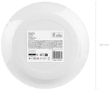 Pahvilautanen musta, 23 cm 6 kpl/pkt