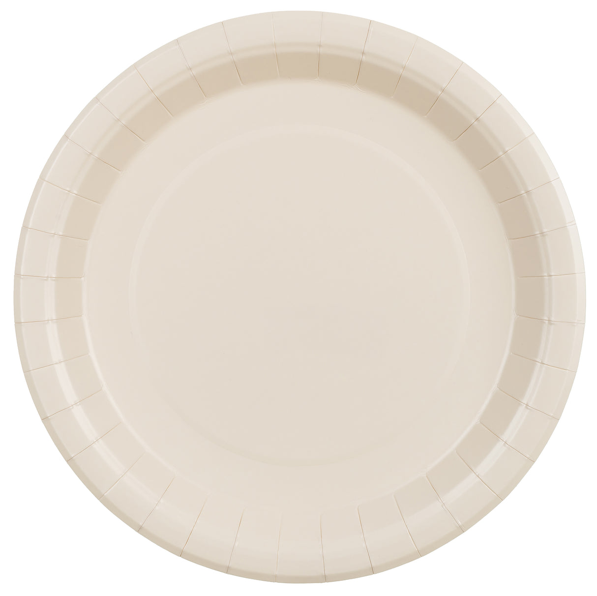 Pahvilautanen beige, 23 cm 6 kpl/pkt