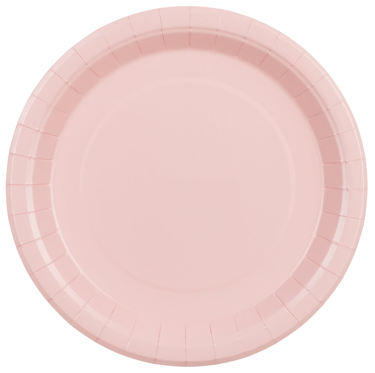 Pahvilautanen vaaleanpunainen, 23 cm 6 kpl/pkt