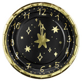 Paper plates Clock 18 cm