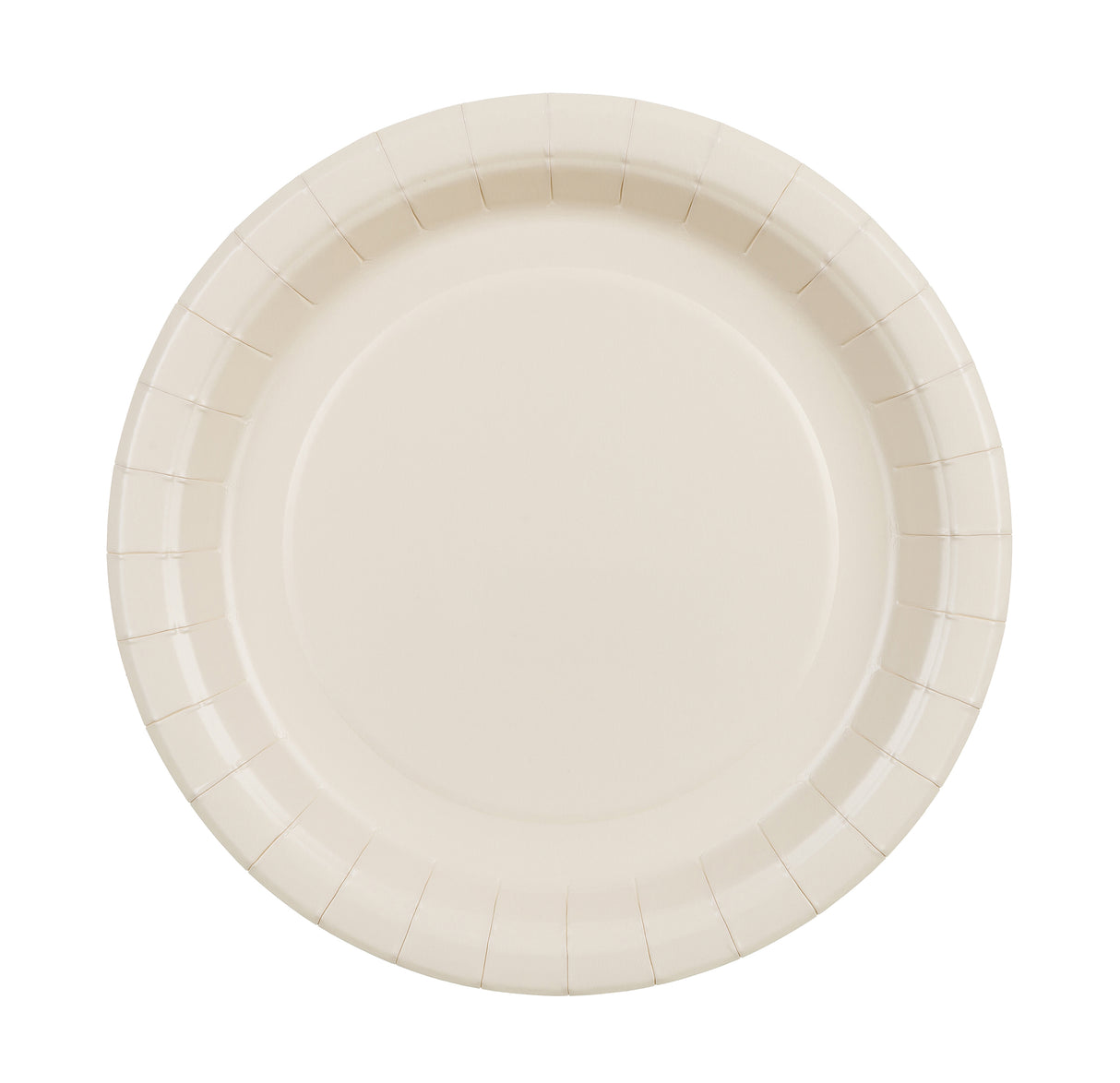 Pieni pahvilautanen beige, 18 cm 6 kpl/pkt