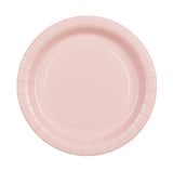 Pieni pahvilautanen vaaleanpunainen, 18 cm 6 kpl/pkt