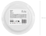 Pieni pahvilautanen vaaleanpunainen, 18 cm 6 kpl/pkt