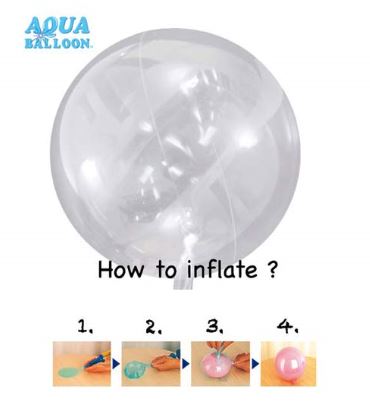 23 cm Aqua Balloons