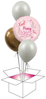 Palloboxi ilmapalloasetelma Merry XMAS M