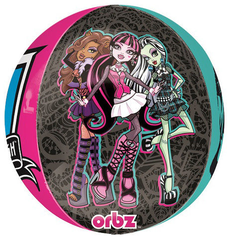 Monster High pallokas 3D muotofoliopallo