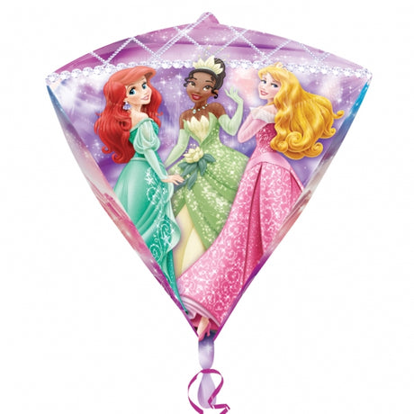 Prinsessat timantti 3D muotofoliopallo