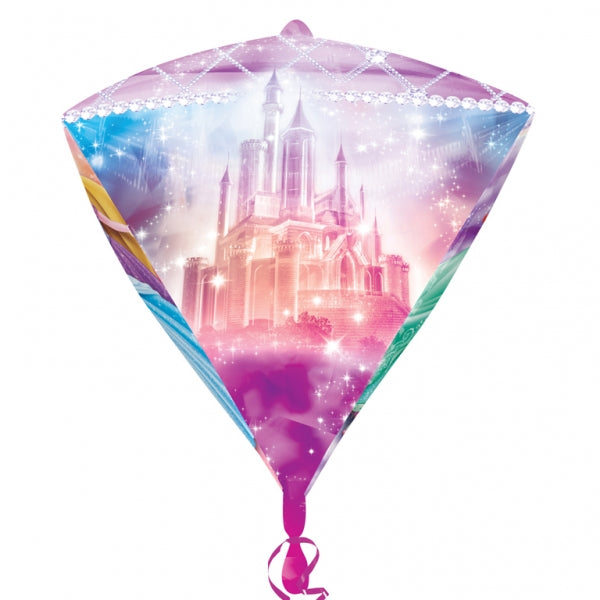 Prinsessat timantti 3D muotofoliopallo