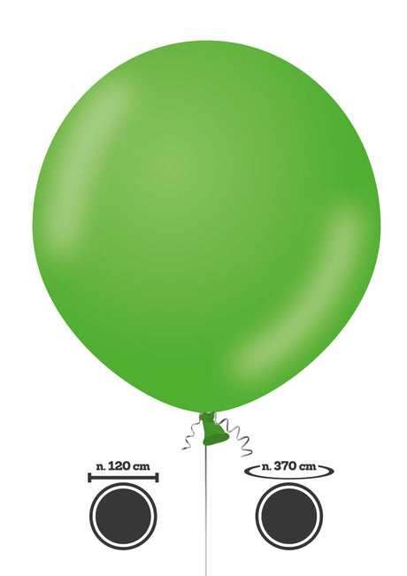 80 cm vihreä jättikumipallo