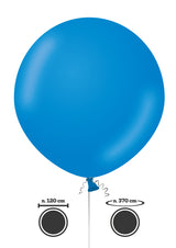 120 cm sininen jättikumipallo