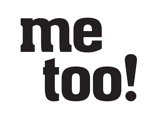 I do , Me too -tarra kengänpohjaan