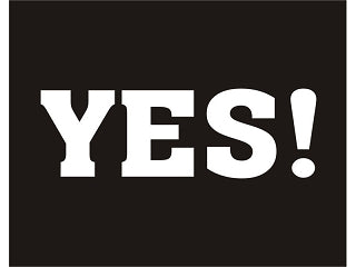 YES! -tarra kengänpohjaan