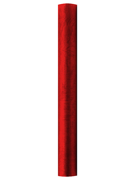 Organza punainen 900 x 36 cm