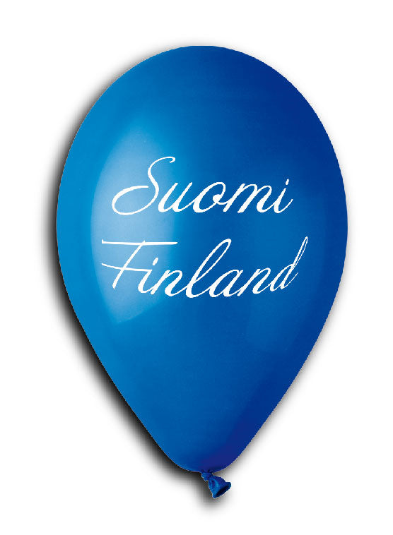 Suomi ilmapallo 30 cm 6 kpl/pss