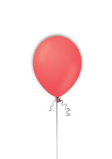 28 cm punainen ilmapallo 25 kpl/pss