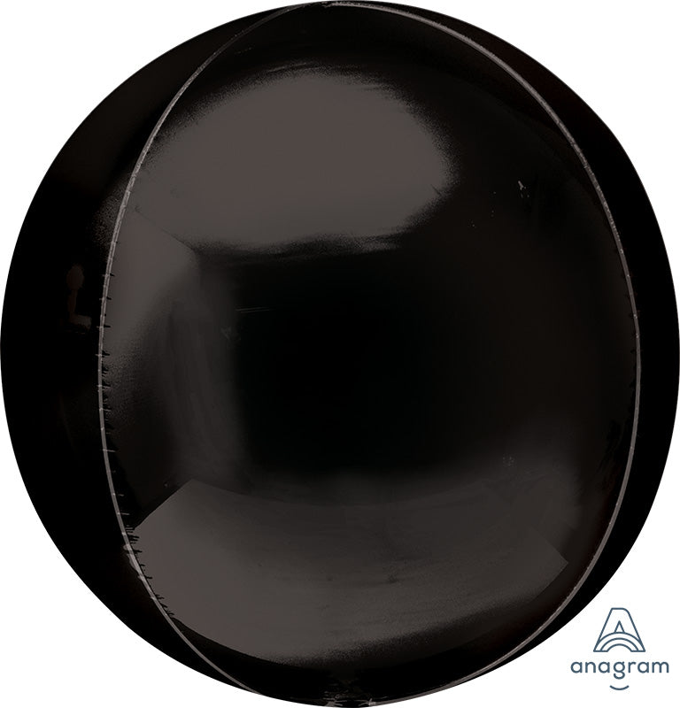 Jättipallokas 53 cm musta erikoisfoliopallo