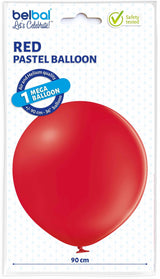 Jätti-ilmapallo 90 cm punainen