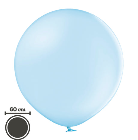 Jätti-ilmapallo 60 cm vaaleansininen