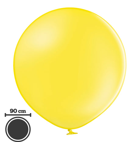 Jätti-ilmapallo 90 cm keltainen