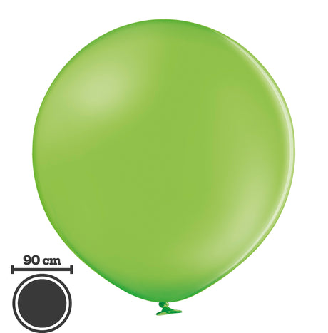 Jätti-ilmapallo 90 cm limenvihreä