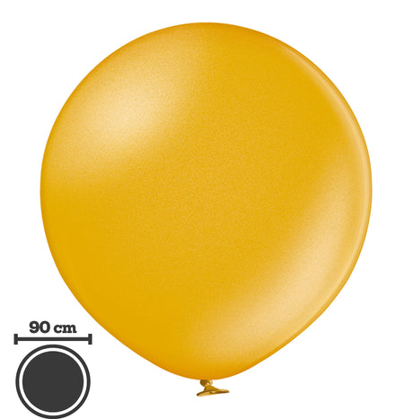 Jätti-ilmapallo 90 cm metallinhohtokulta