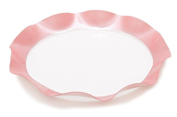 Tarjoiluastia 32 cm vaaleanpunainen