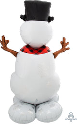 Lumiukko ilmatäytteinen foliopallo 139 cm