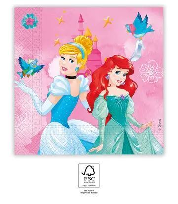 Disney Prinsessat lautasliina 20 kpl/pkt