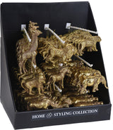 Safari eläinkoriste kullanvärinen 1 kpl (9 erilaista vaihtoehtoa)