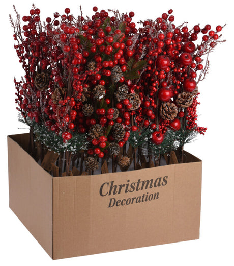 Koristeoksa marjoilla 1 kpl