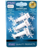 PME mini-lumihiutalemuotit 3kpl